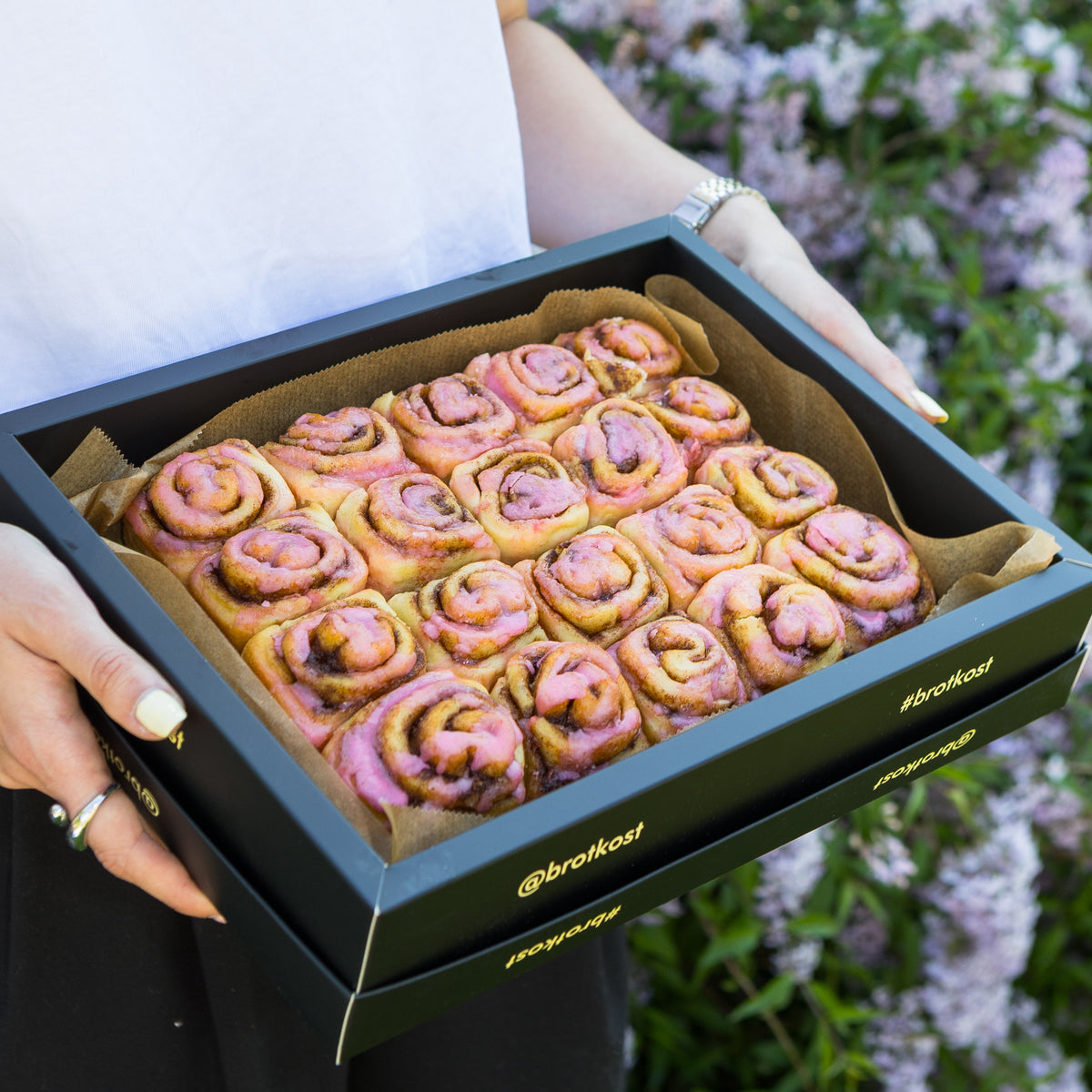 Zimtschnecken Box VEGAN (20 Stk.)