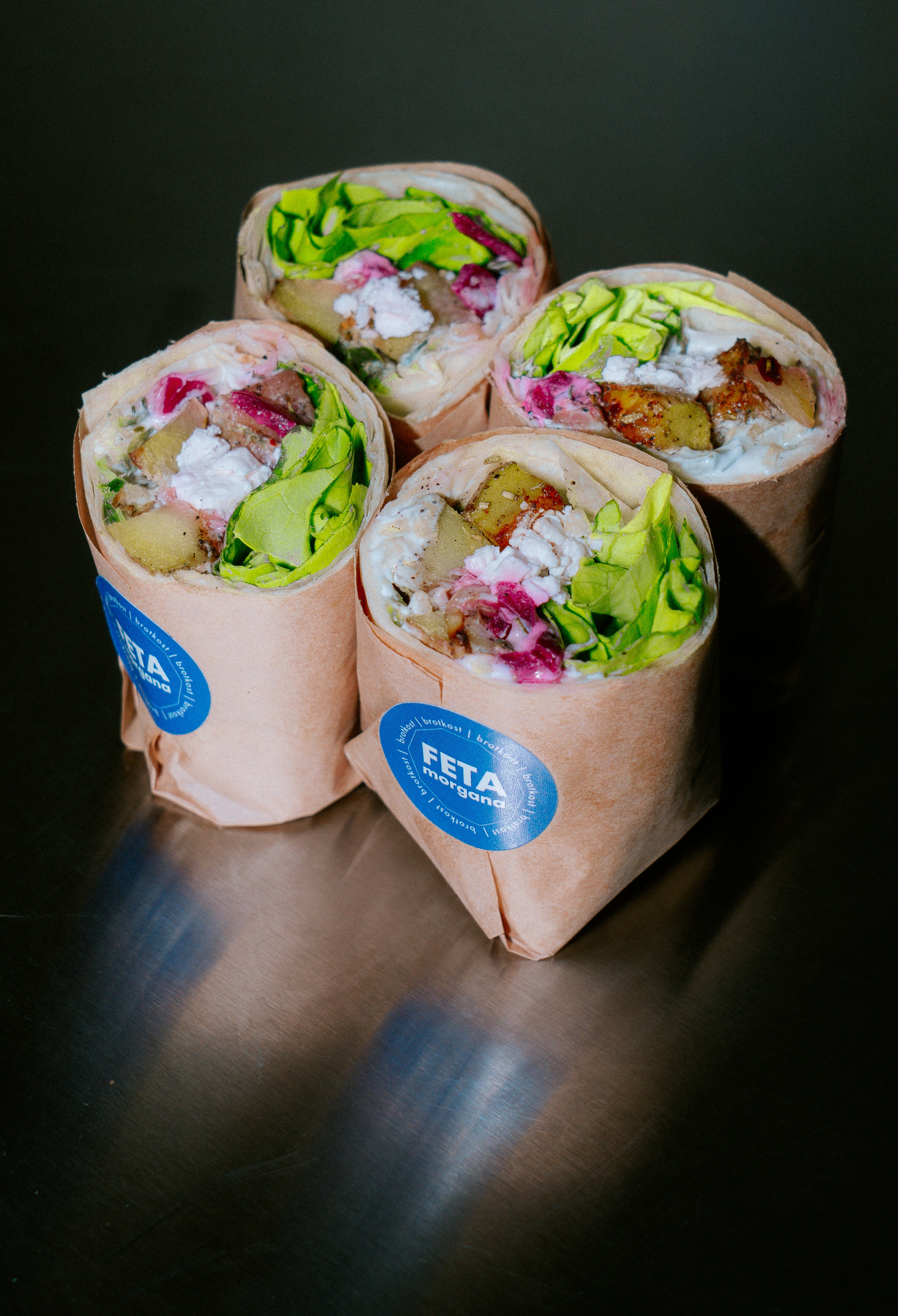Gemischte Wrap-Box (24 Hälften)