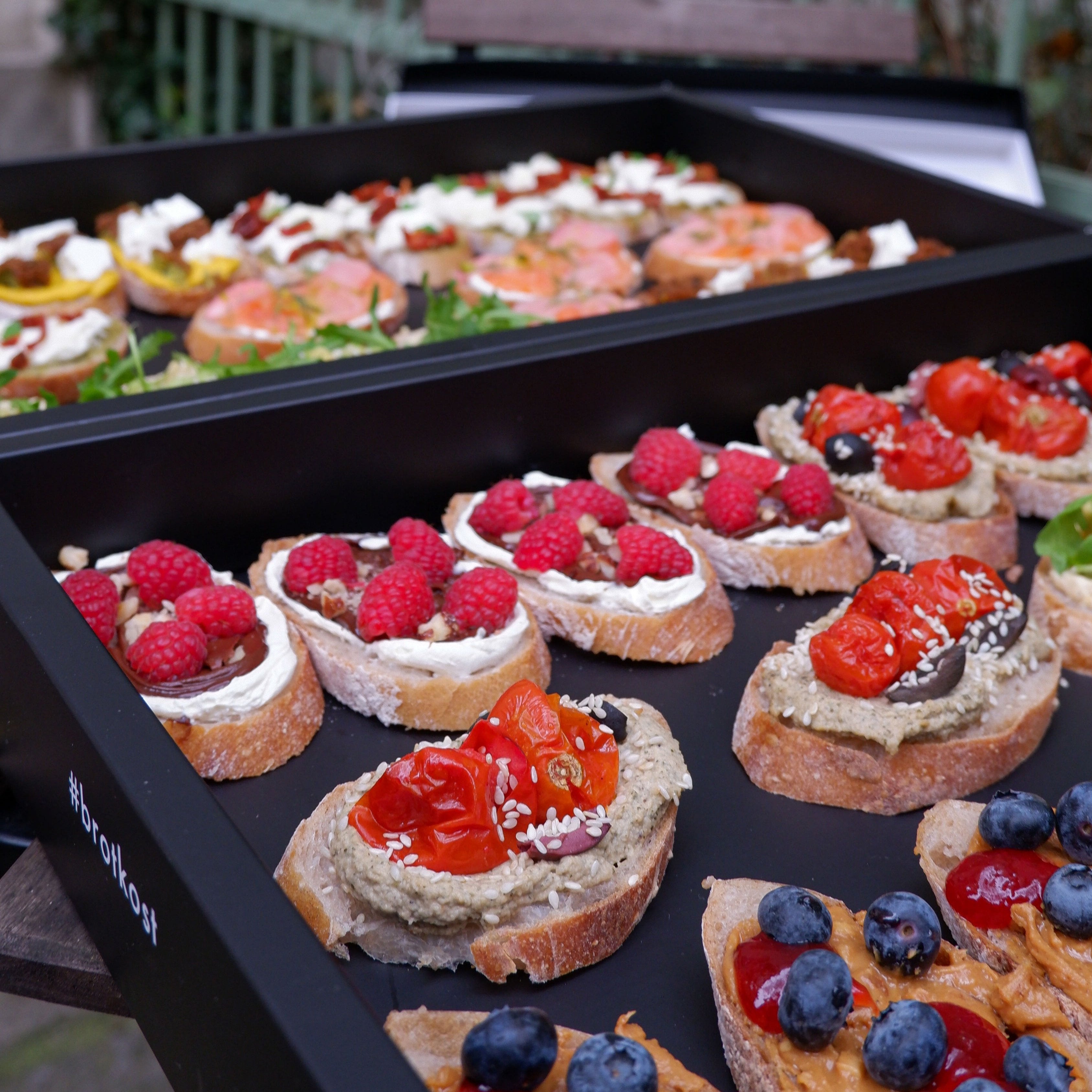 Gemischte Brötchen-Box