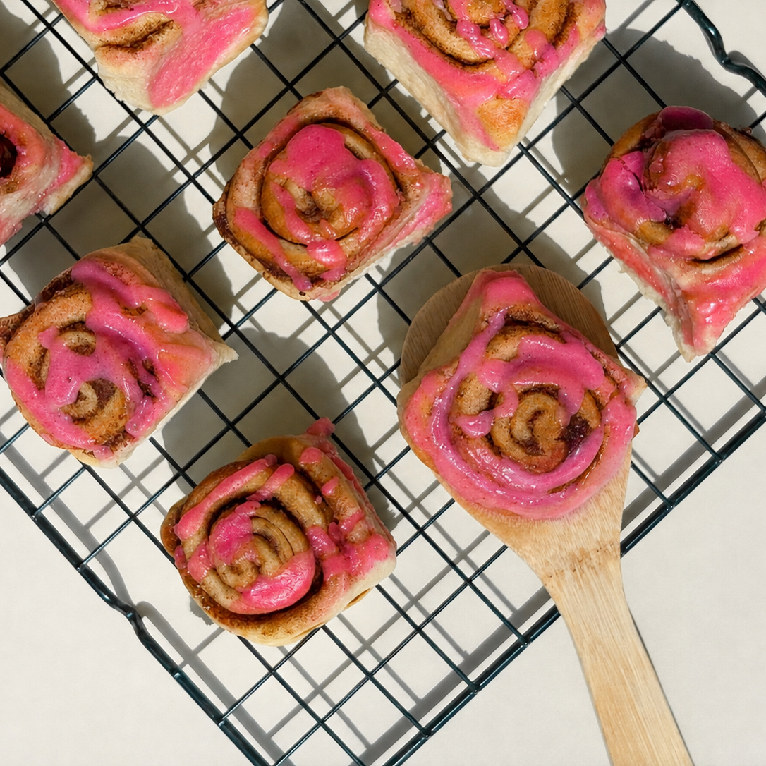 flaumige Zimtschnecken VEGAN (8 Stk.)