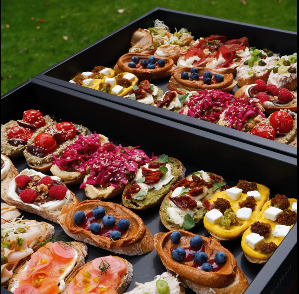 Gemischte Brötchen-Box