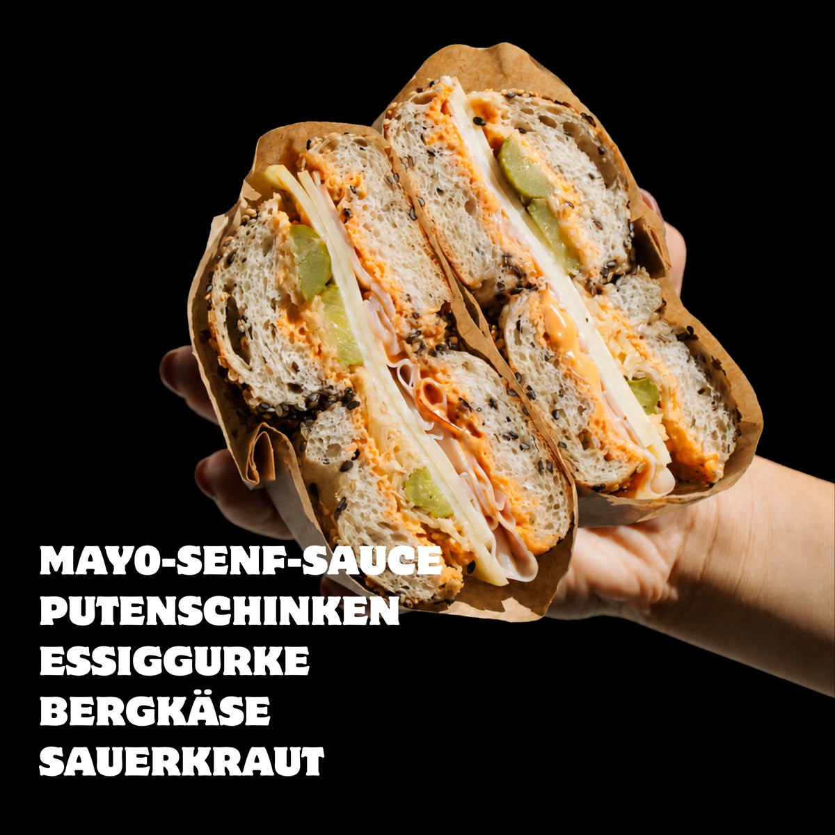 Lachs und Pute Bagel-Box