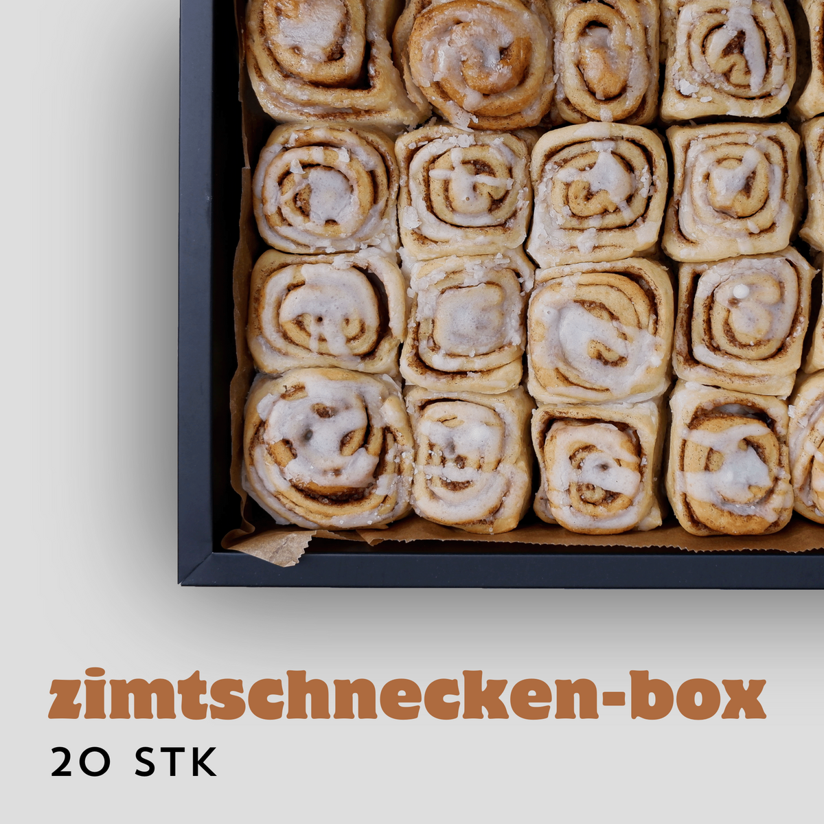 Zimtschnecken Box (20 Stück)