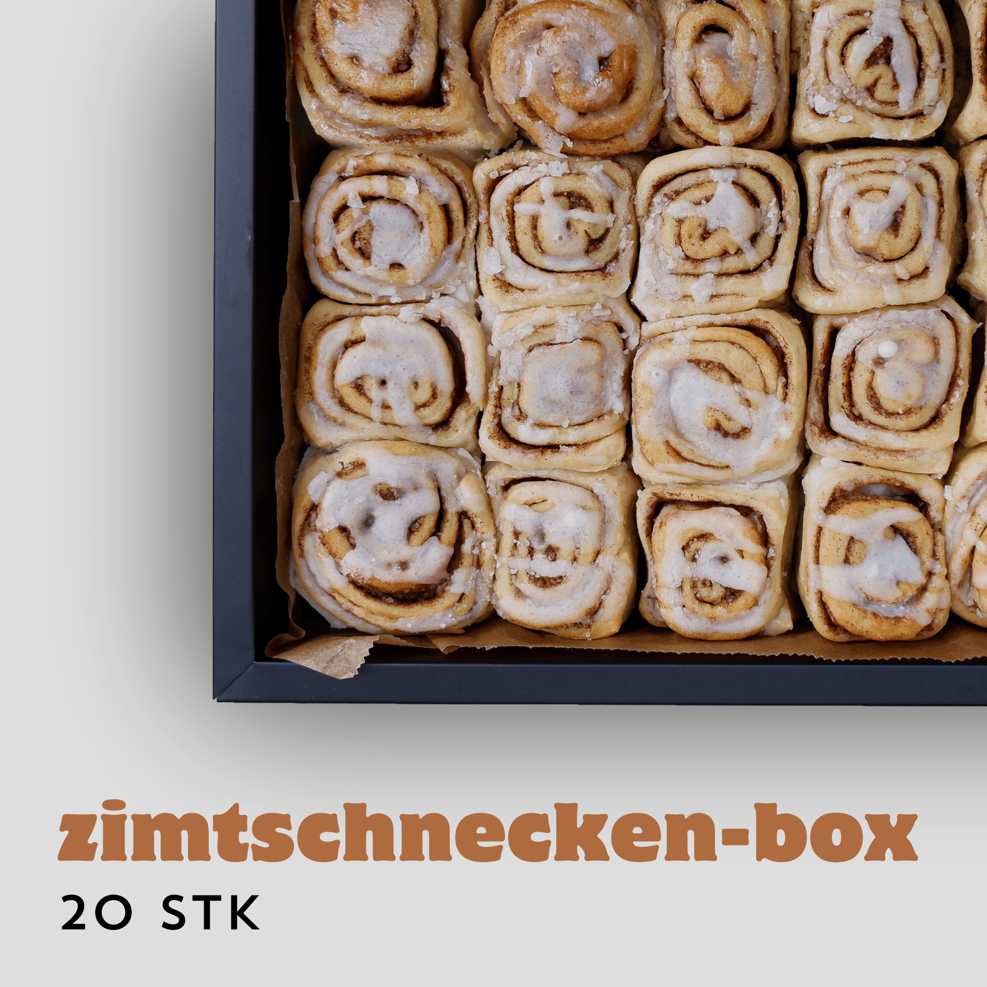 Zimtschnecken Box (20 Stk.)