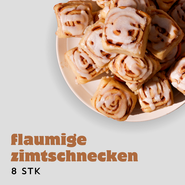flaumige Zimtschnecken (8 Stk.)