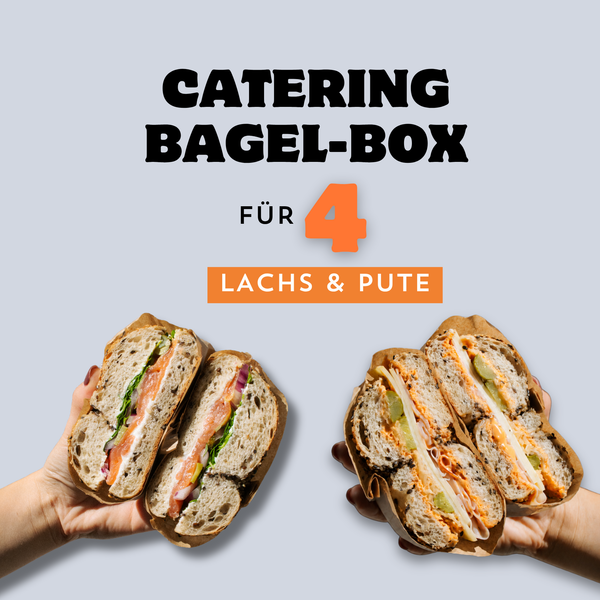 Lachs und Pute Bagel-Box