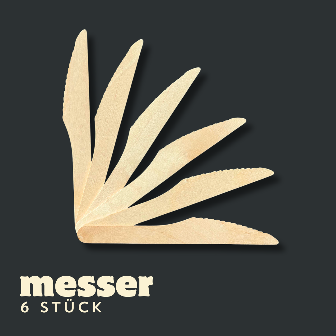 Holzmesser–6er Set