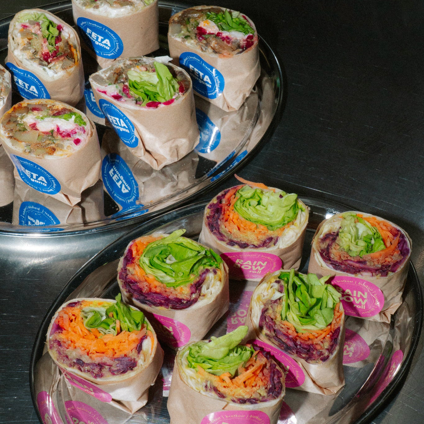 Gemischte Wrap-Box (24 Hälften)