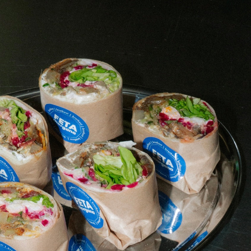 Feta-Morgana (8 Wrap-Hälften)