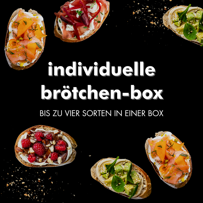 Individuelle Brötchen-Box