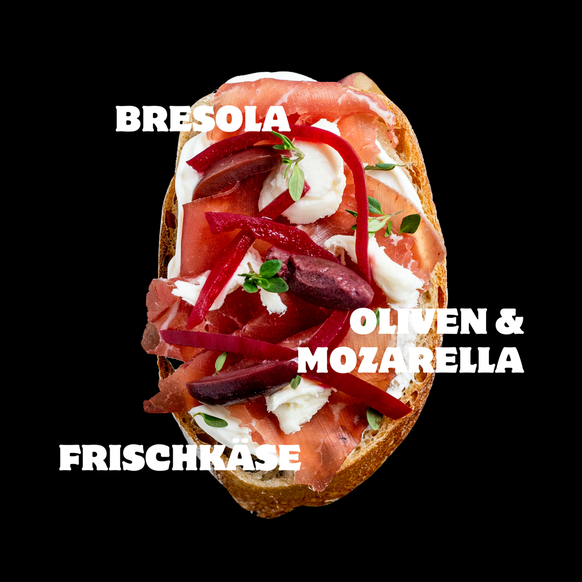 Gemischte Brötchen-Box