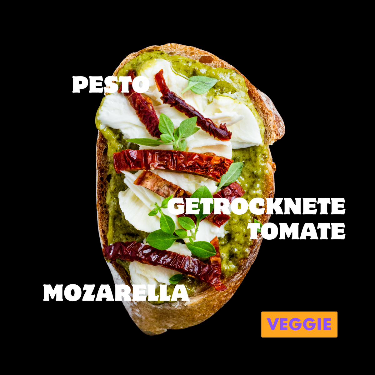 Gemischte Brötchen-Box